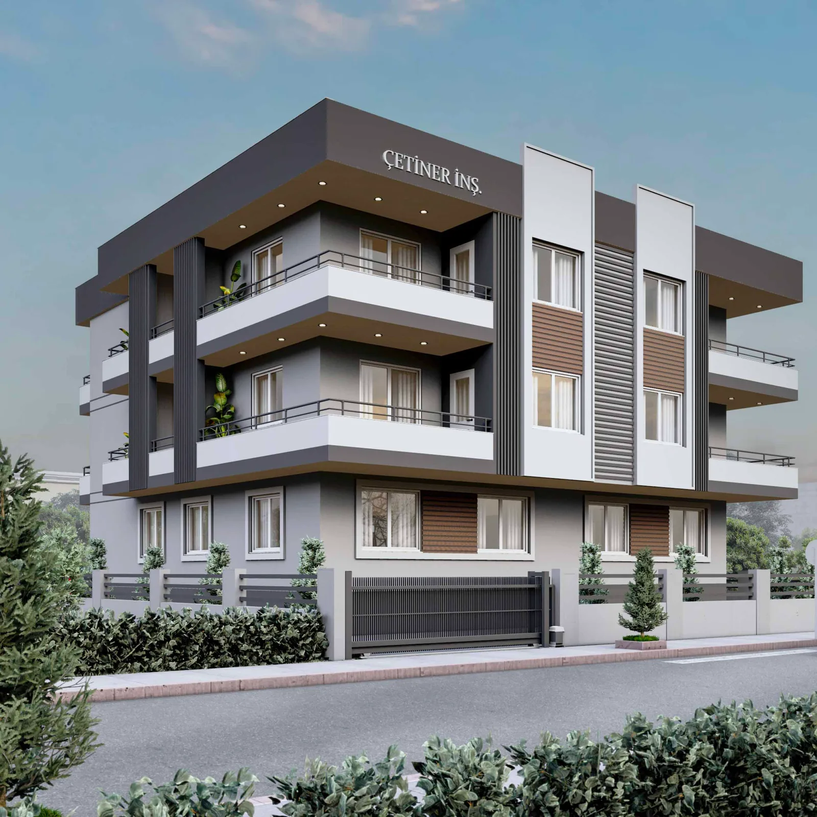 Çetiner İnşaat — mimari proje, görsel 3