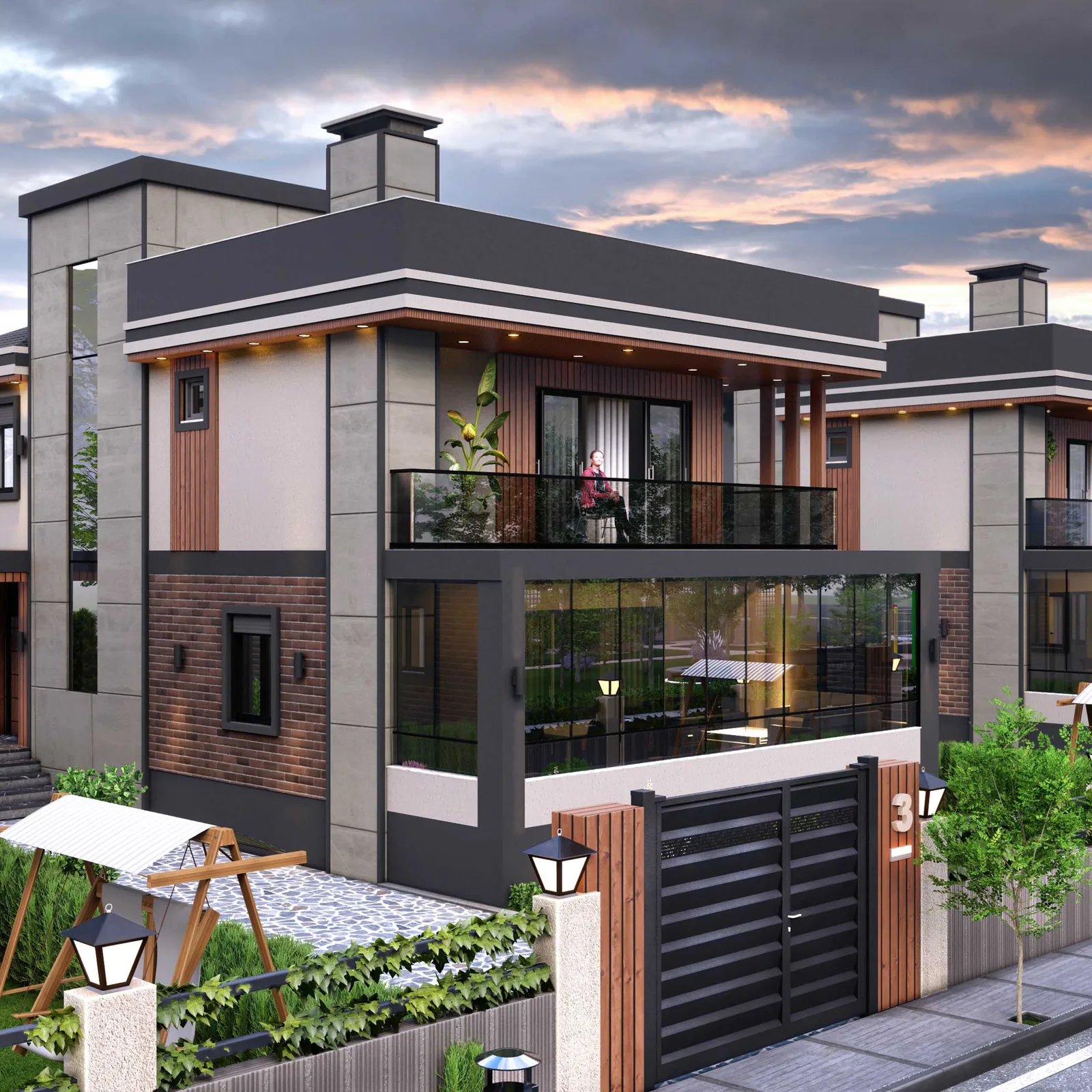 Emin Gözcü Villa — iç mimarlık ve görselleştirme, görsel 6