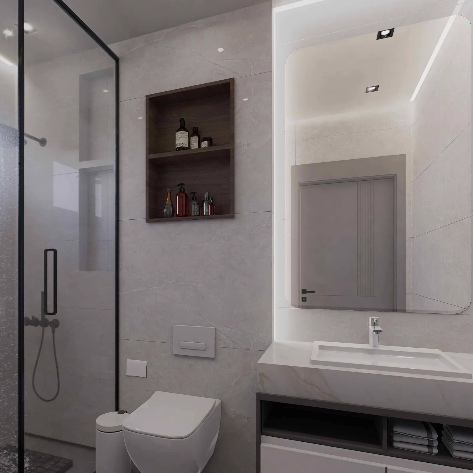 Emin Gözcü Villa — iç mimarlık ve görselleştirme, görsel 11