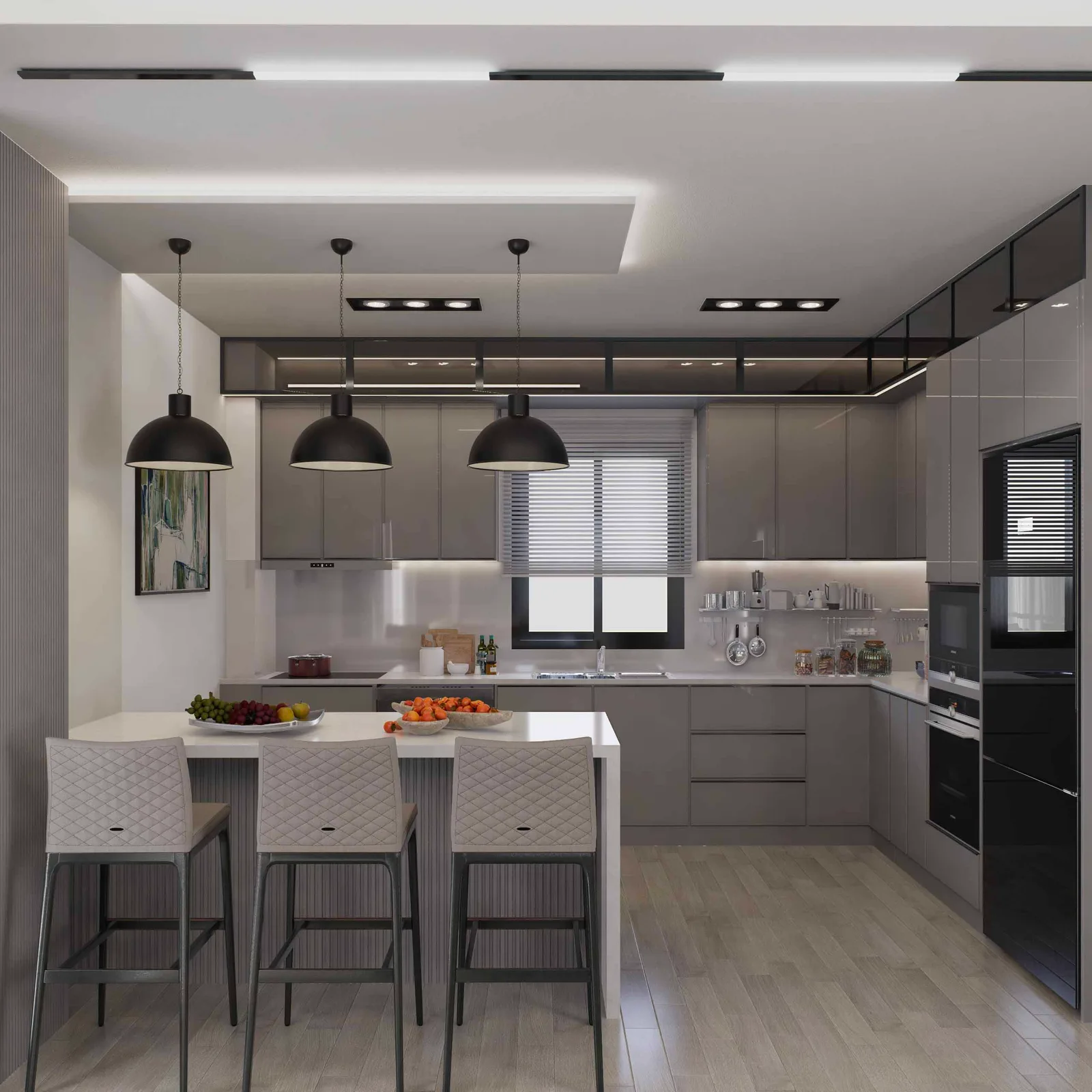 Emin Gözcü Villa — iç mimarlık ve görselleştirme, görsel 18