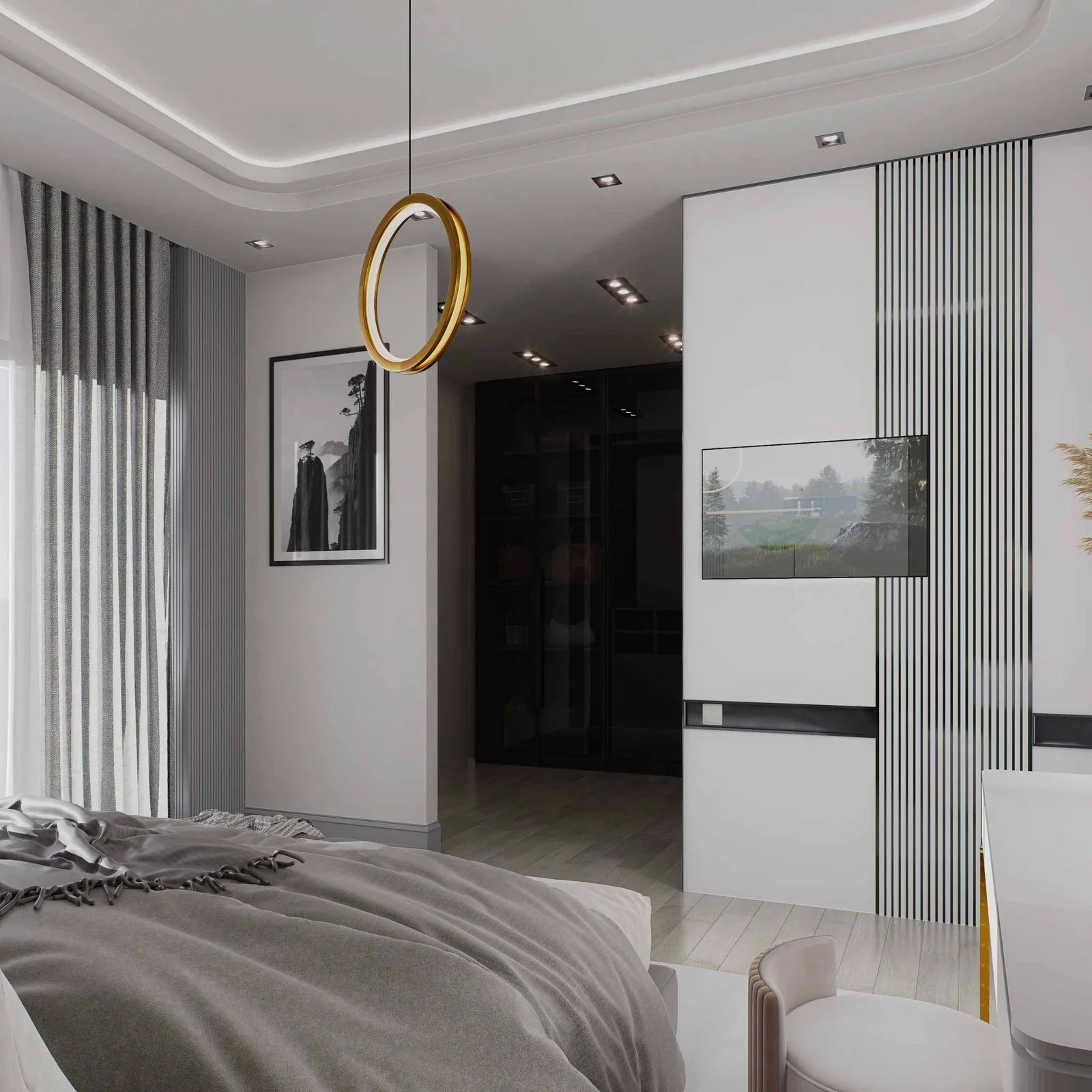 Emin Gözcü Villa — iç mimarlık ve görselleştirme, görsel 23