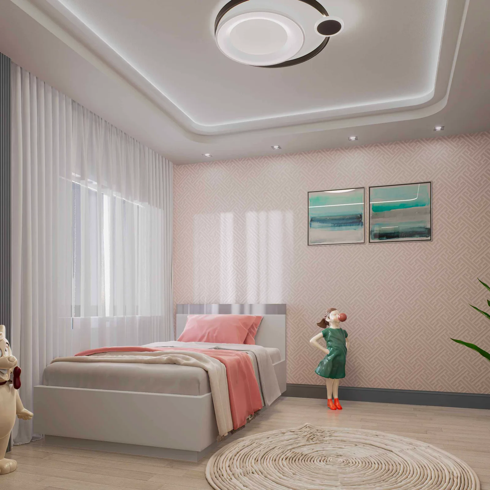 Emin Gözcü Villa — iç mimarlık ve görselleştirme, görsel 26
