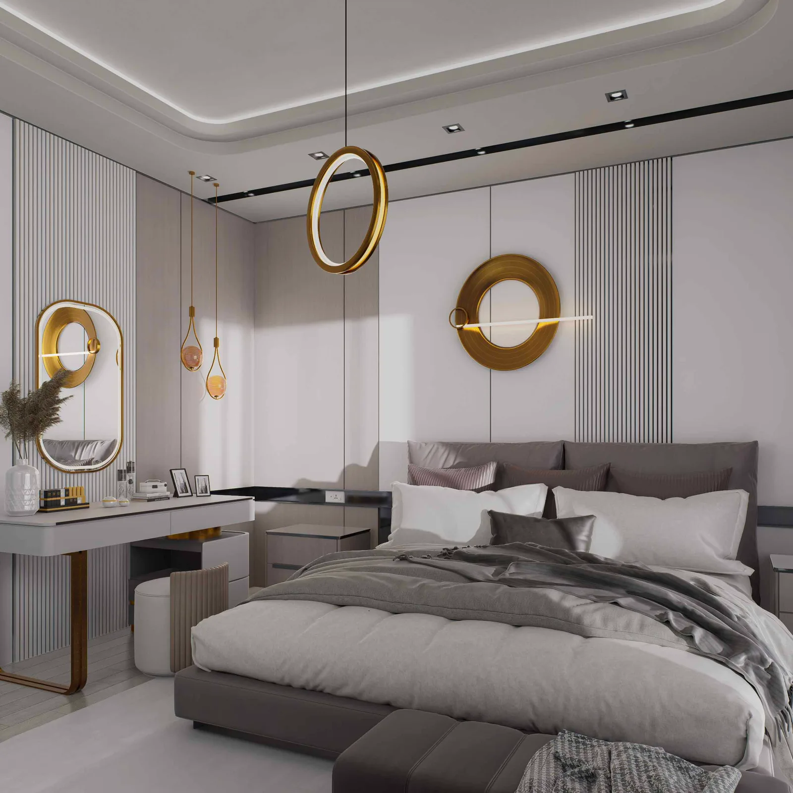 Emin Gözcü Villa — iç mimarlık ve görselleştirme, görsel 27