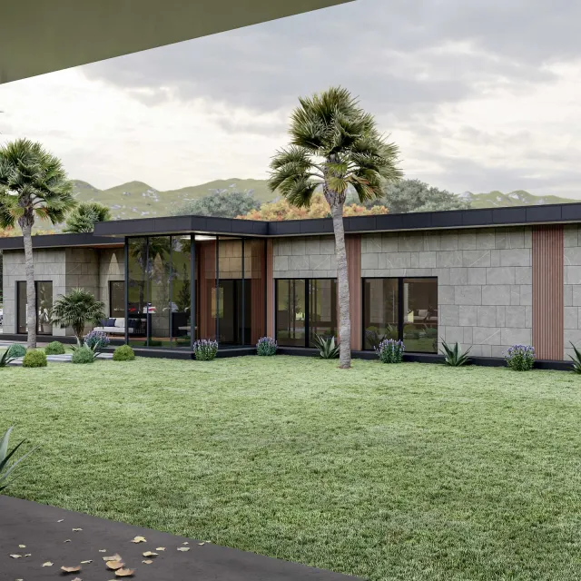 G.A Villa — 3d dış cephe görselleştirme, görsel 1