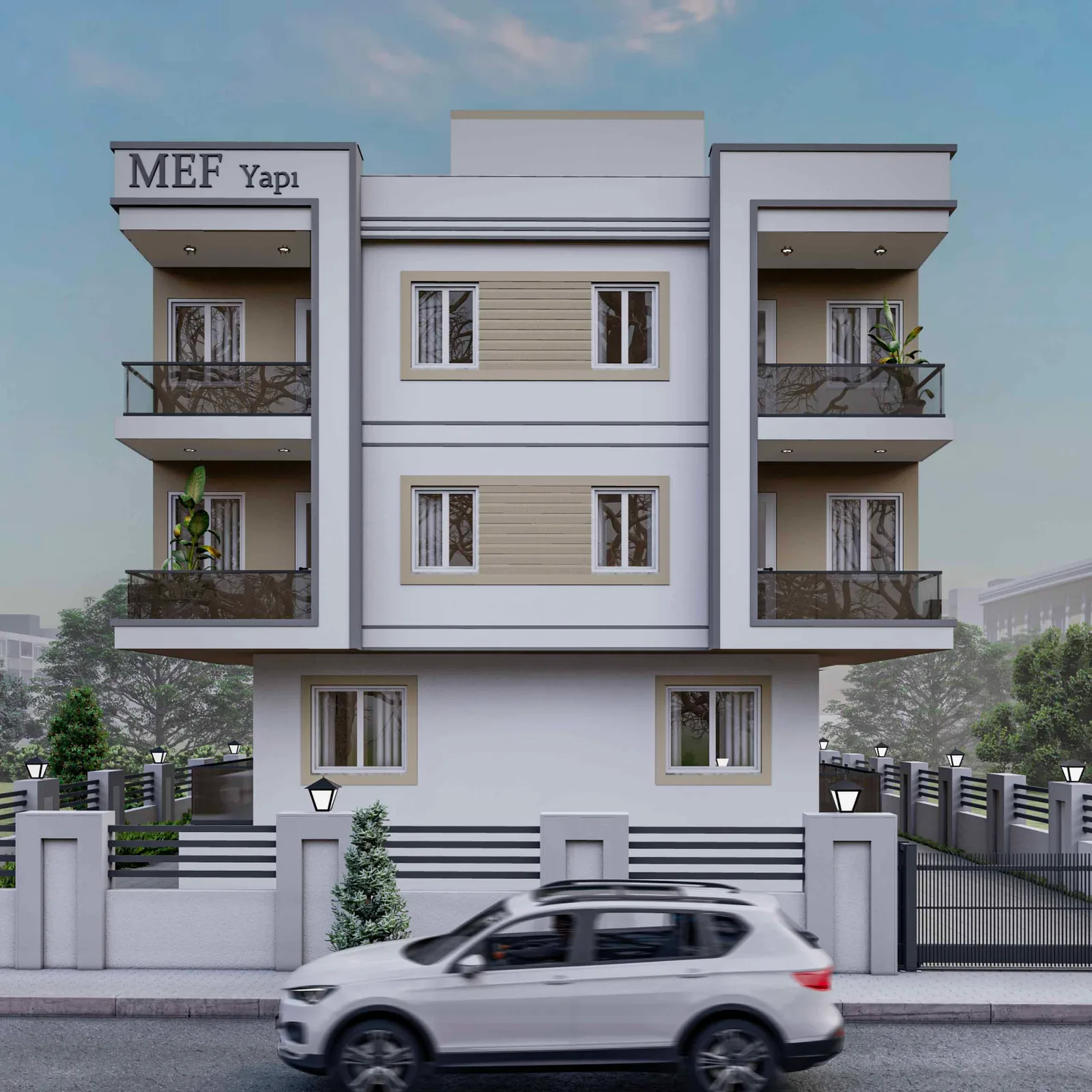 Mef Yapı — mimari proje, görsel 1