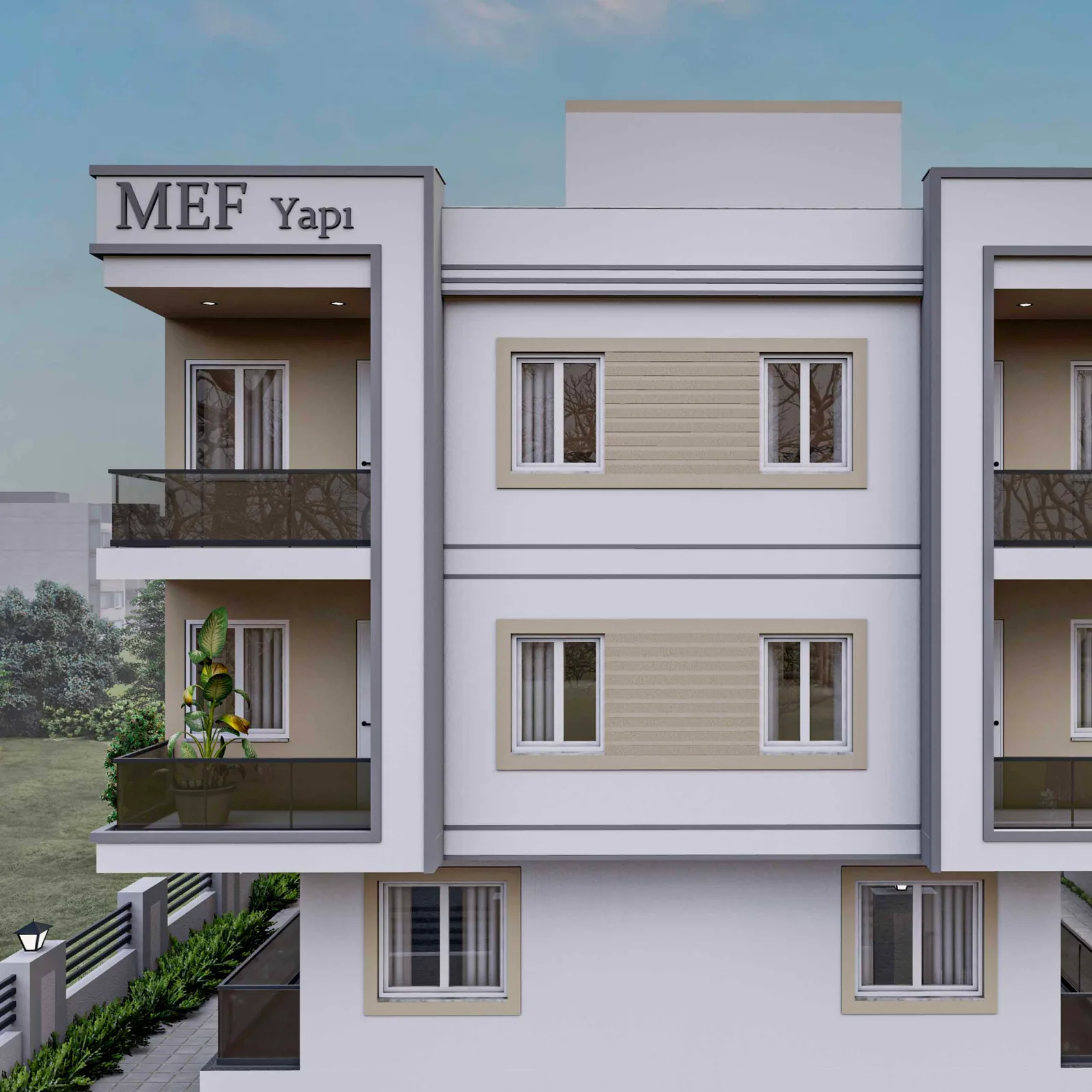 Mef Yapı — mimari proje, görsel 2