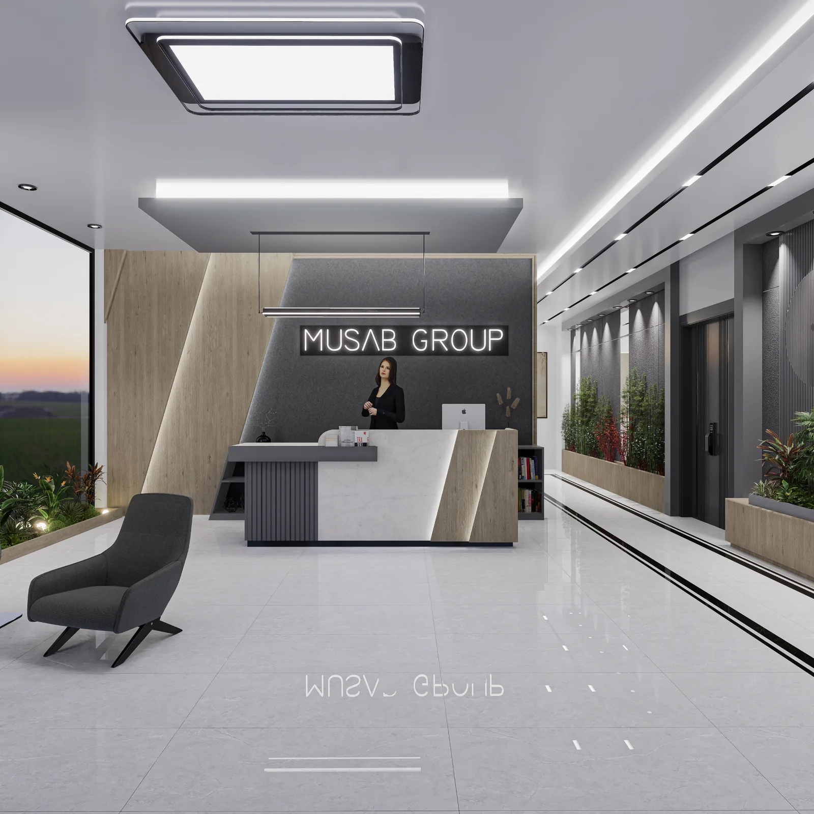 Musab Group İdari Ofis — iç mimarlık, görsel 4