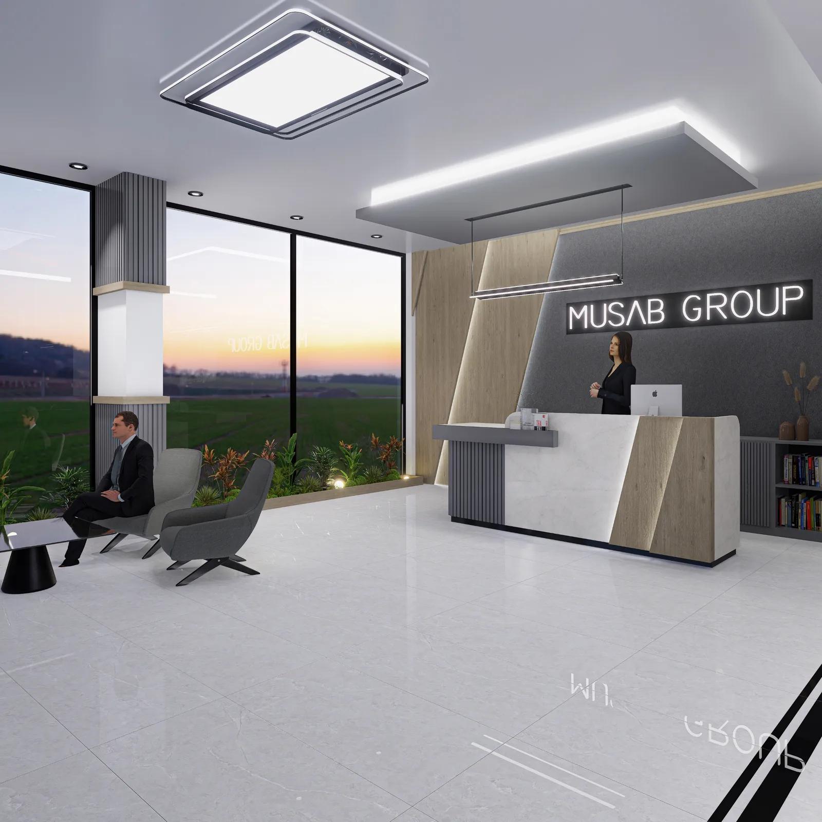Musab Group İdari Ofis — iç mimarlık, görsel 8