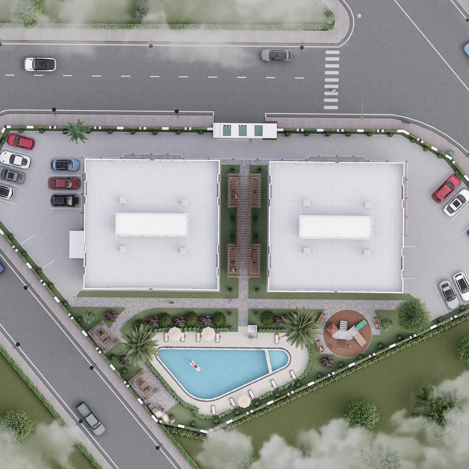 Prestij Konutları — 3d dış cephe görselleştirme, görsel 10