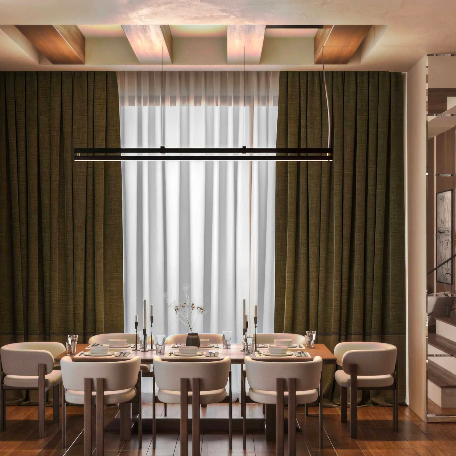 Reyyan Okyay Çiftlik Evi — interior design and visualisation, image 4
