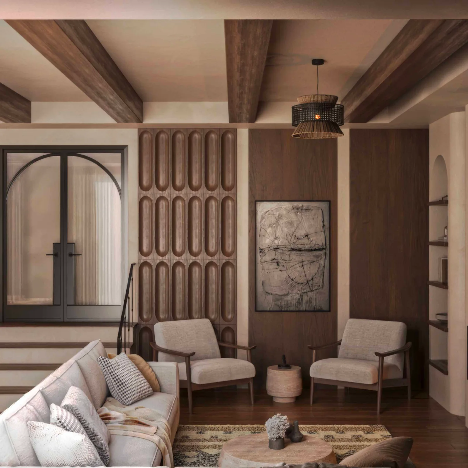 Reyyan Okyay Çiftlik Evi — interior design and visualisation, image 9
