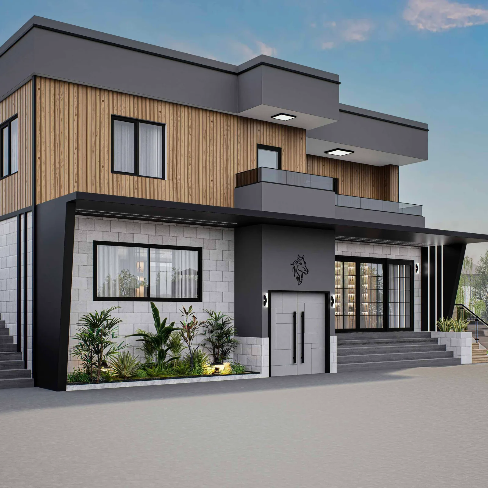 Reyyan Okyay Çiftlik Evi — interior design and visualisation, image 12