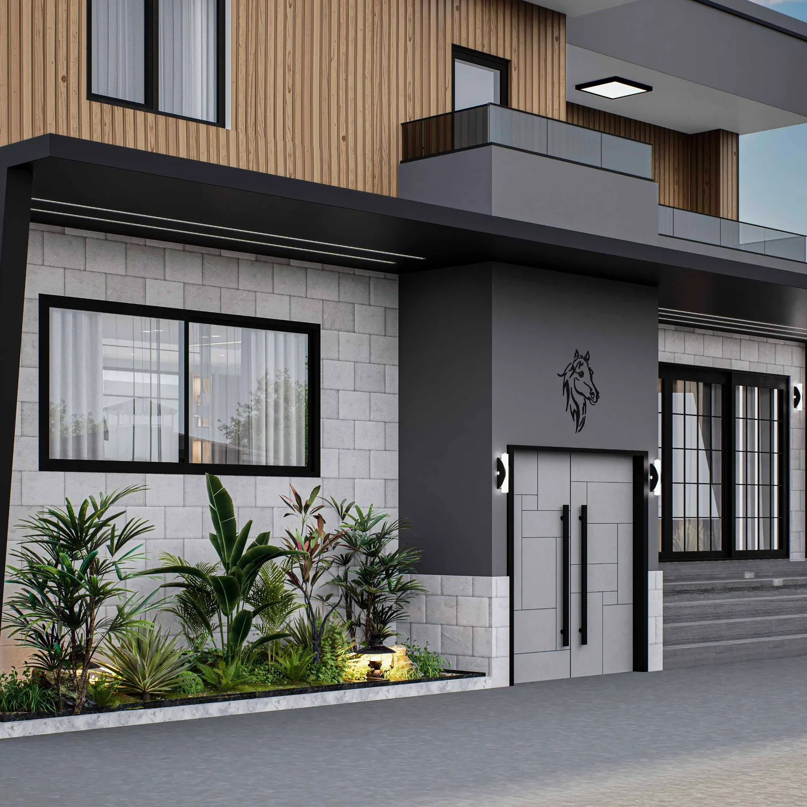 Reyyan Okyay Çiftlik Evi — interior design and visualisation, image 14