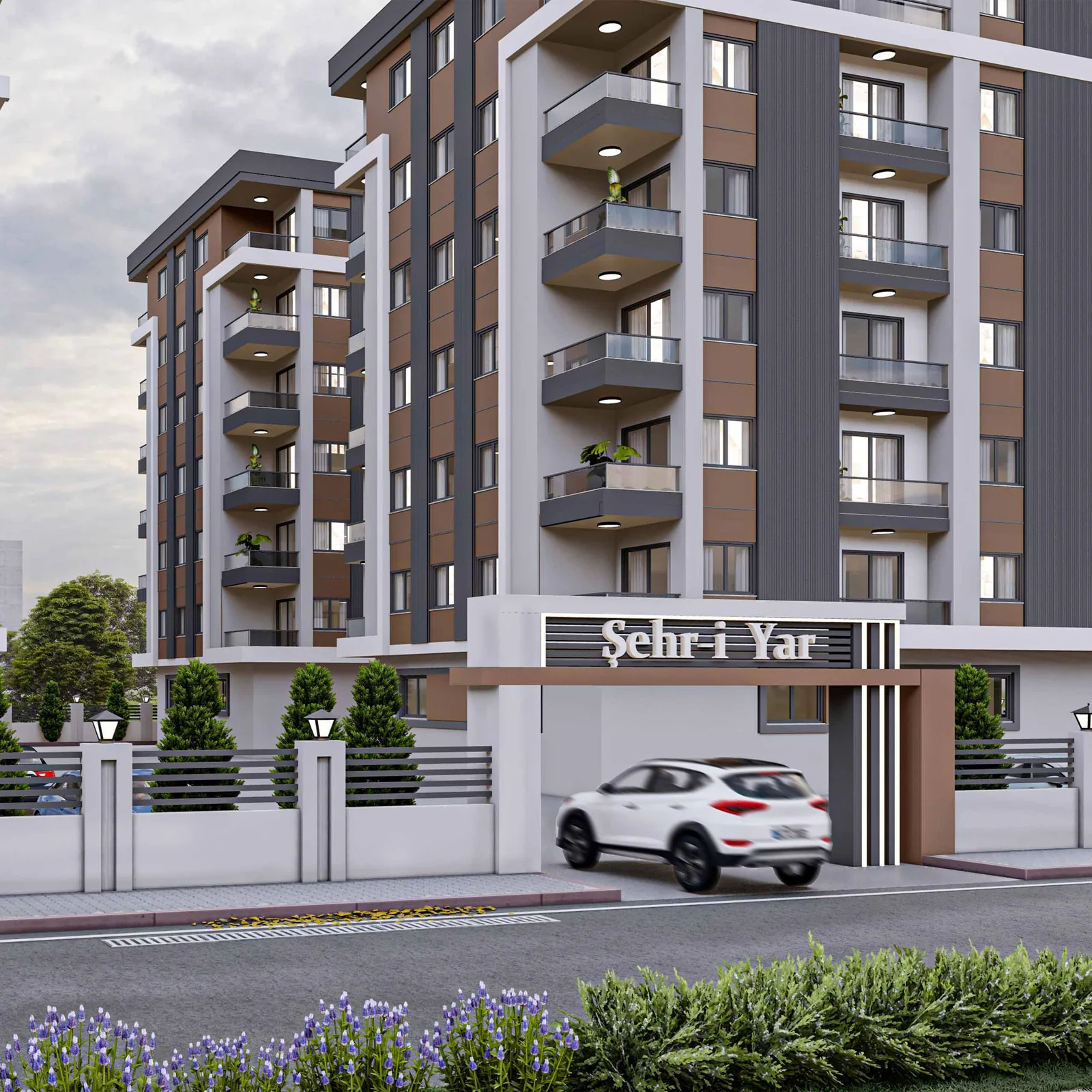 Şehri Yar — 3d dış cephe görselleştirme, görsel 4