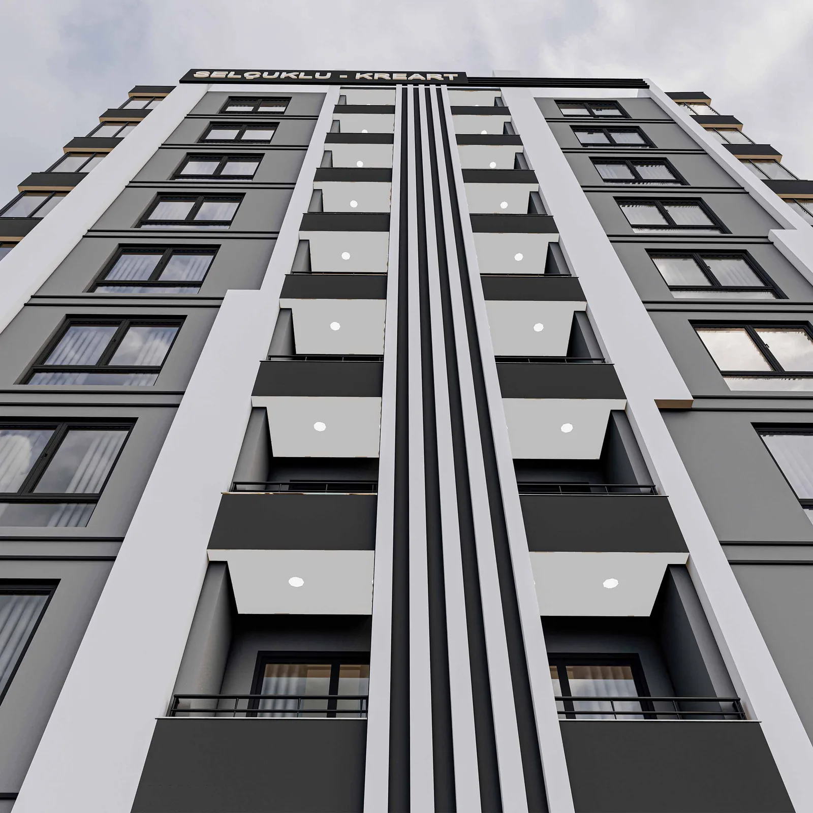 Selçuklu Kreart — 3d dış cephe görselleştirme, görsel 6