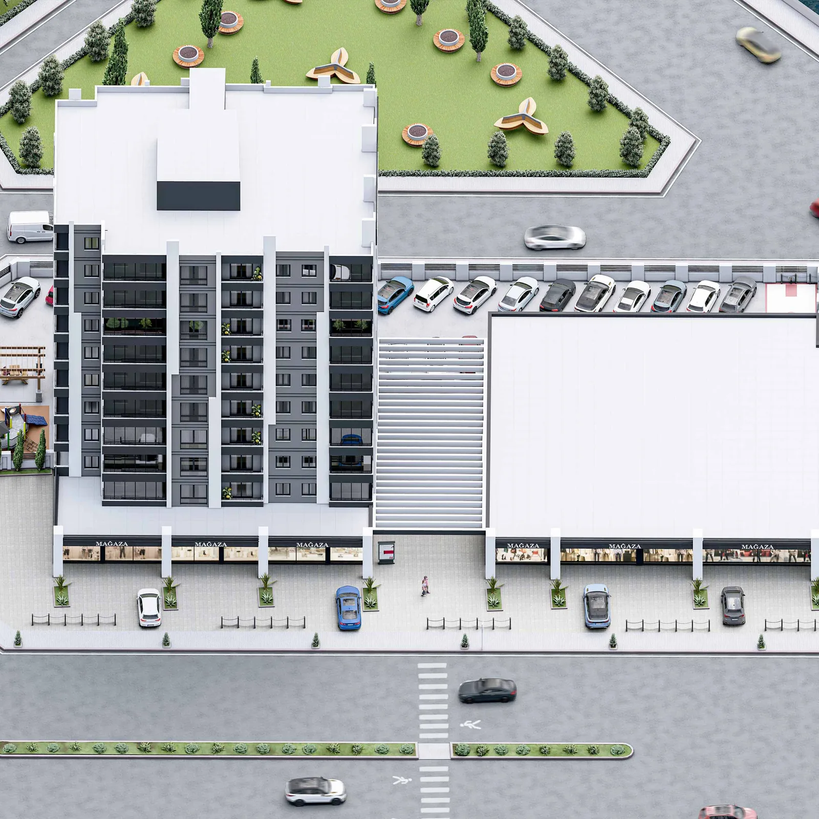 Selçuklu Kreart — 3d dış cephe görselleştirme, görsel 8