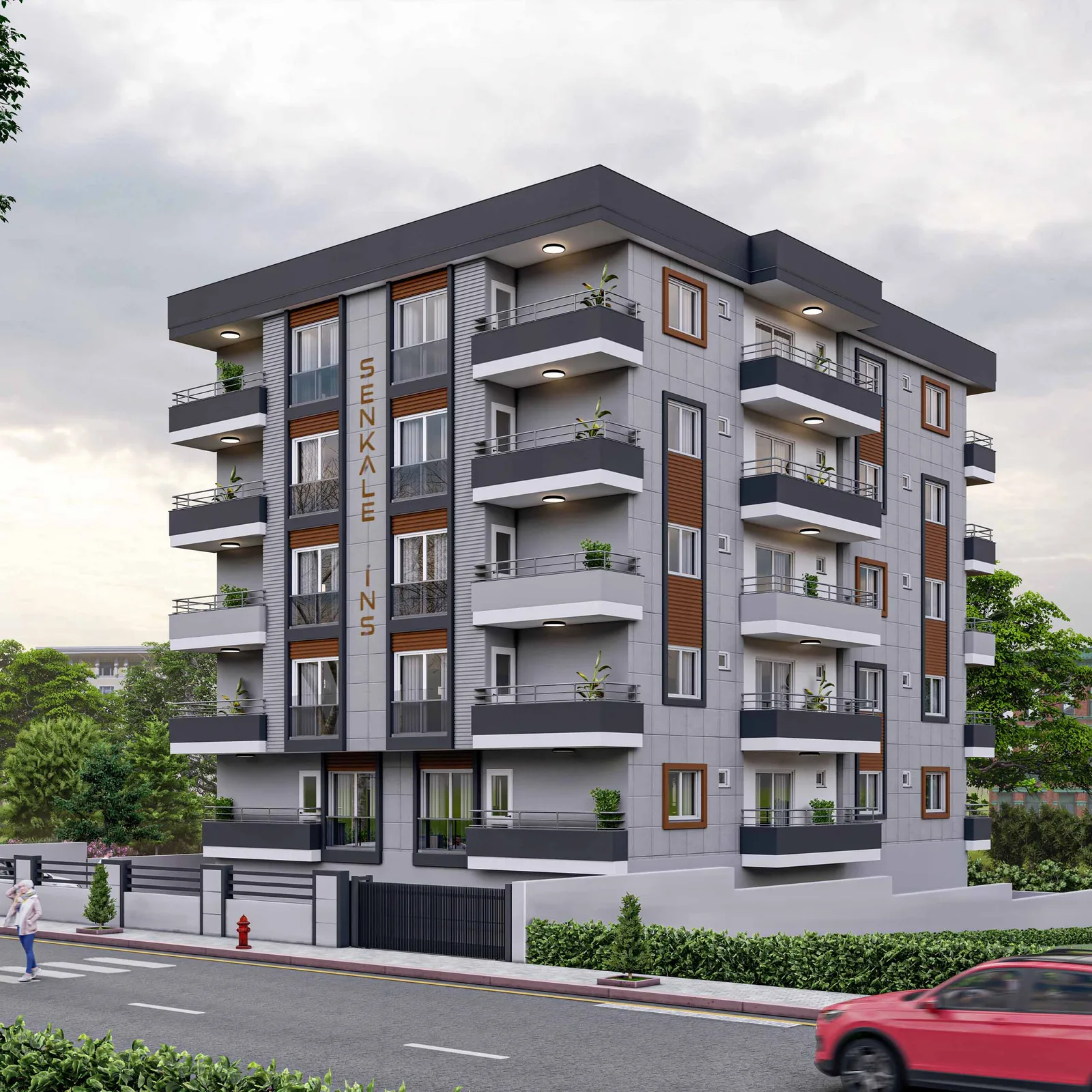Şenkale İnşaat — 3d görselleştirme, görsel 1