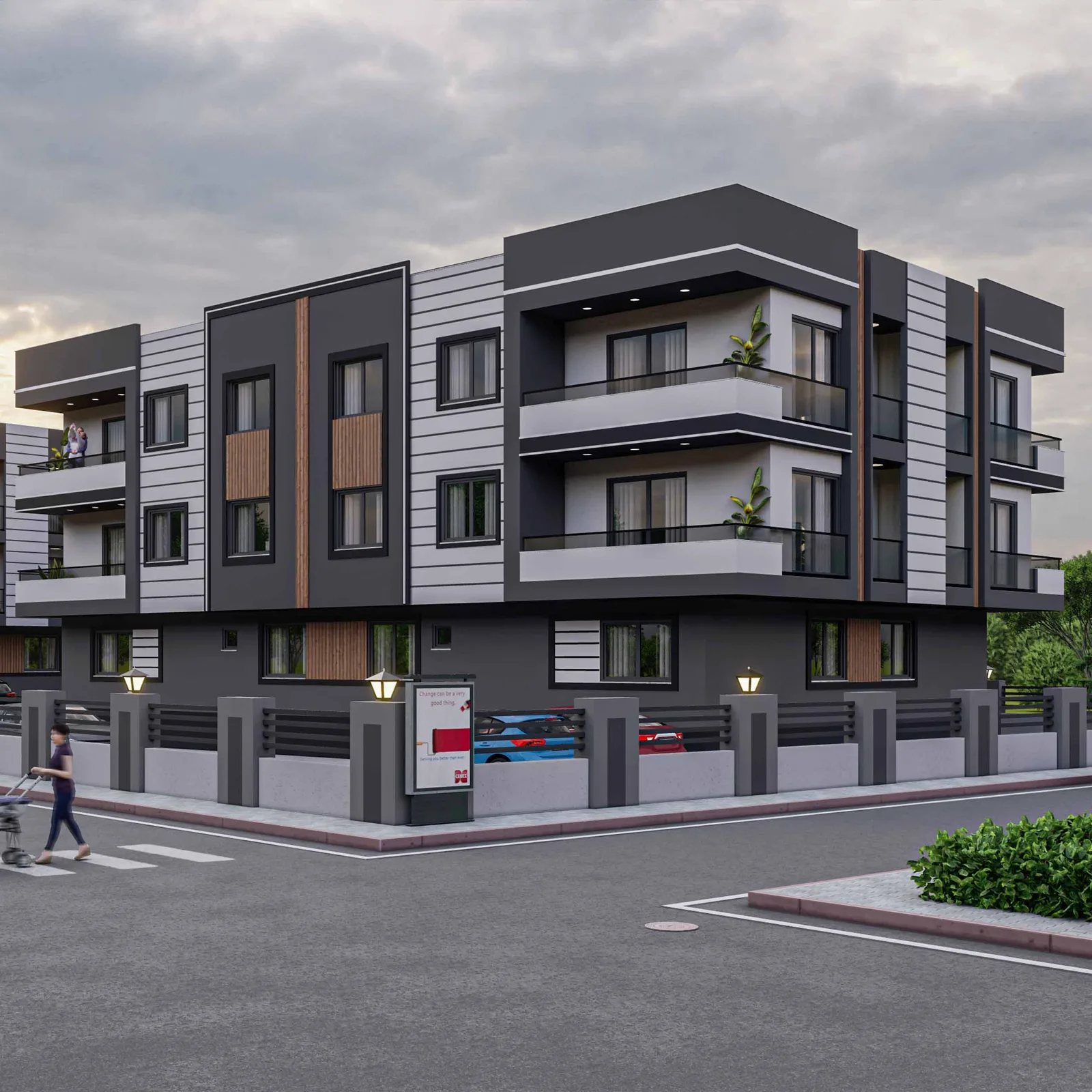 Toprak İnşaat — 3d dış cephe görselleştirme, görsel 1